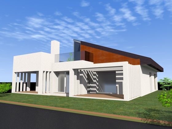 Casa con il patio